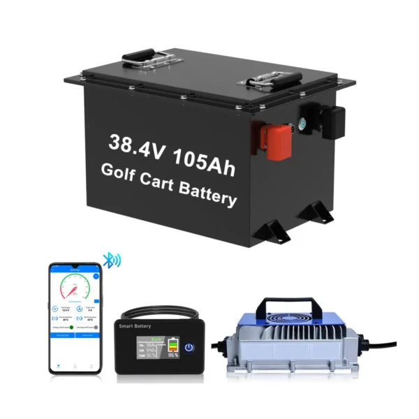 36V 105Ah Lithium Battery Pack For Golf Cart - Imagen 3