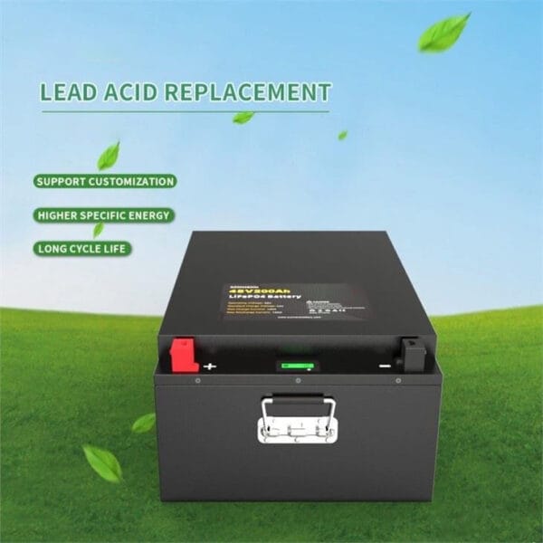 Ecavix Deep Cycle 48V 200ah EV Battery - Imagen 4