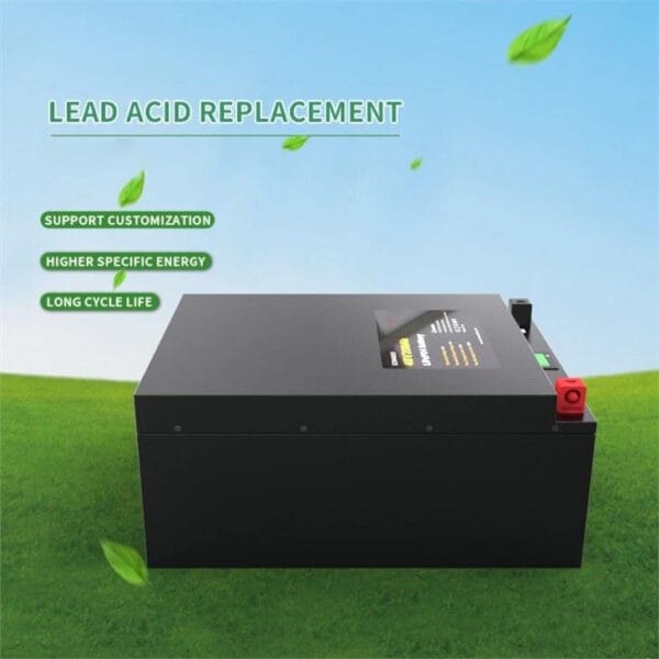 Ecavix Deep Cycle 48V 200ah EV Battery - Imagen 3