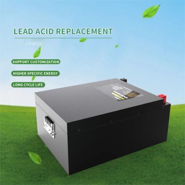 Ecavix Deep Cycle 48V 200ah EV Battery - Imagen 2