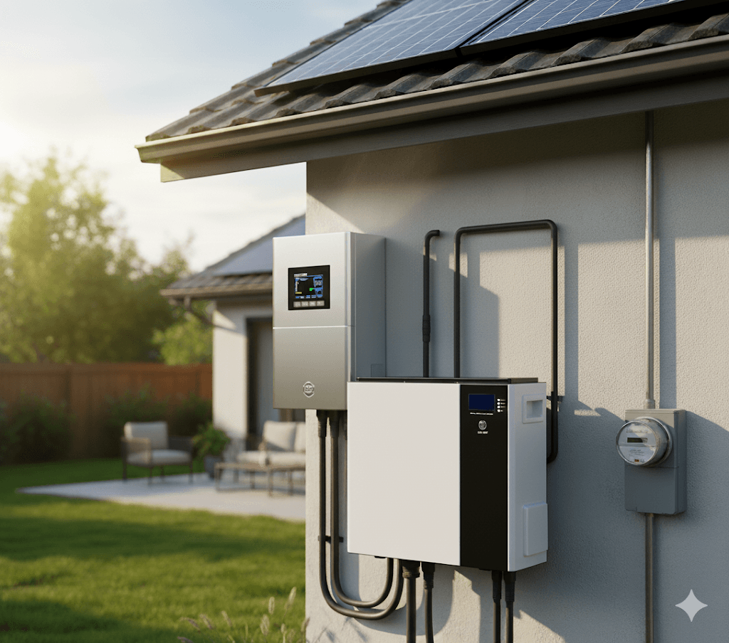 Wall-mount design with plug-and-play simplicity