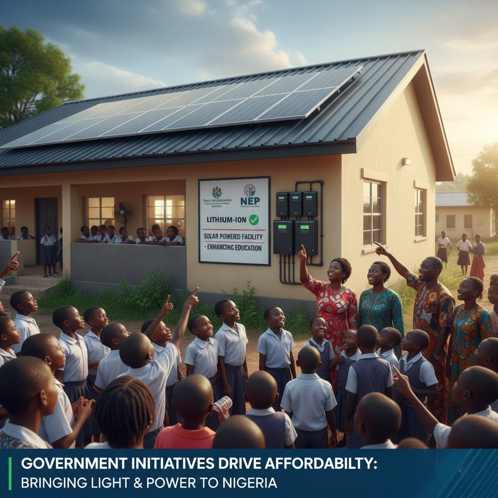 Government Government policies and incentives also play a role. Nigeria has introduced several initiatives to promote renewable energy, such as the Rural Electrification Agency (REA) and the Nigeria Electrification Project (NEP).