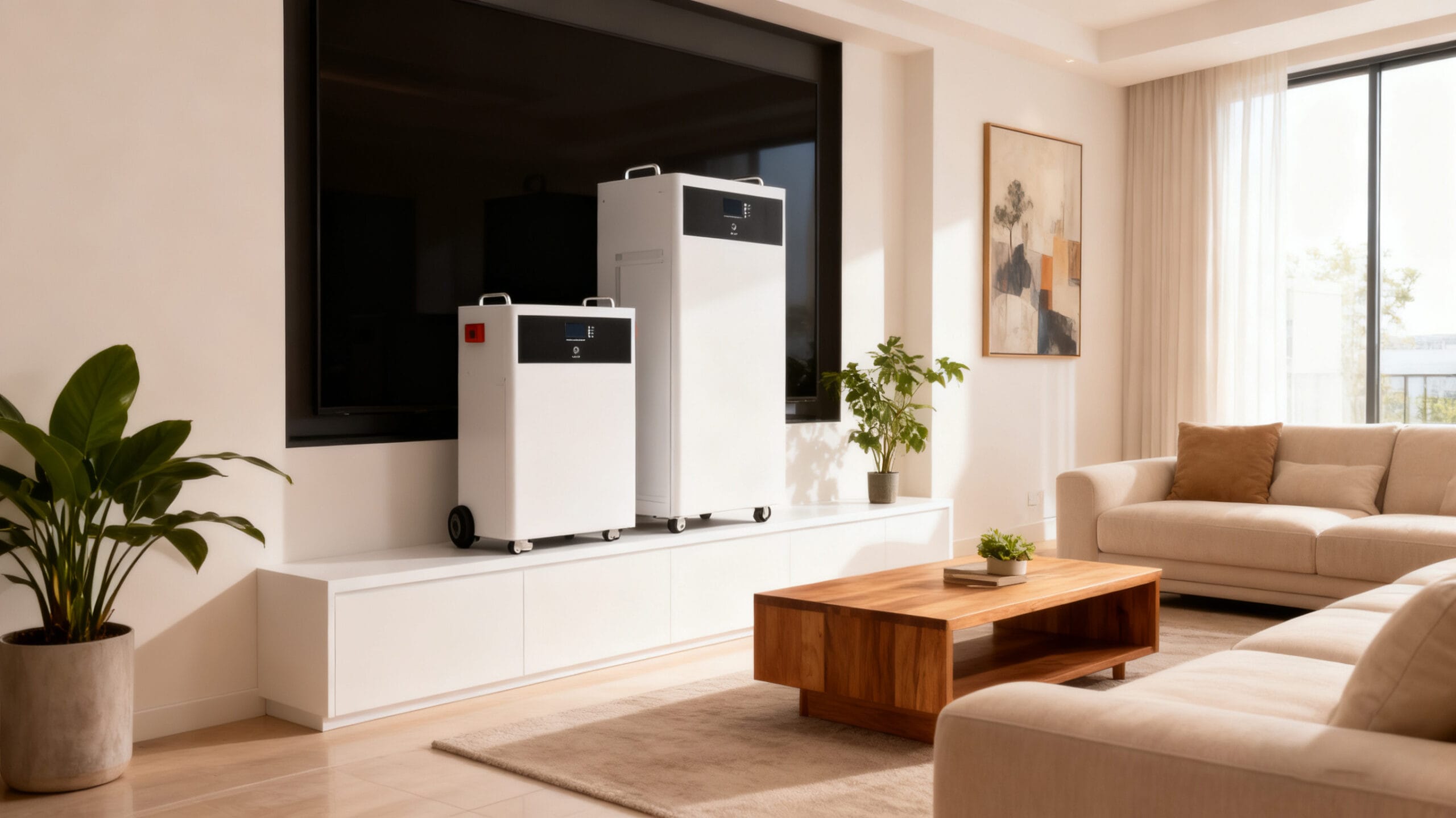 Ecavix Home Battery Unit with Display