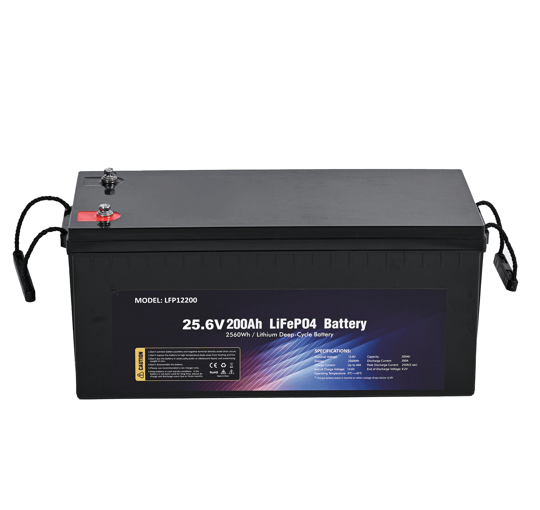 Ecavix 25.6V 200Ah Battery