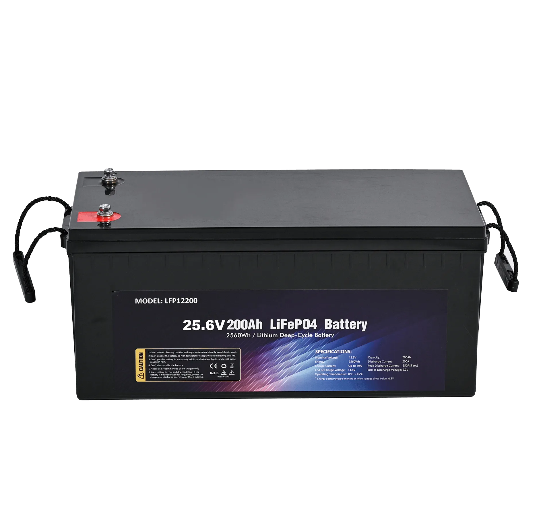 Batería Ecavix 25,6V 200Ah