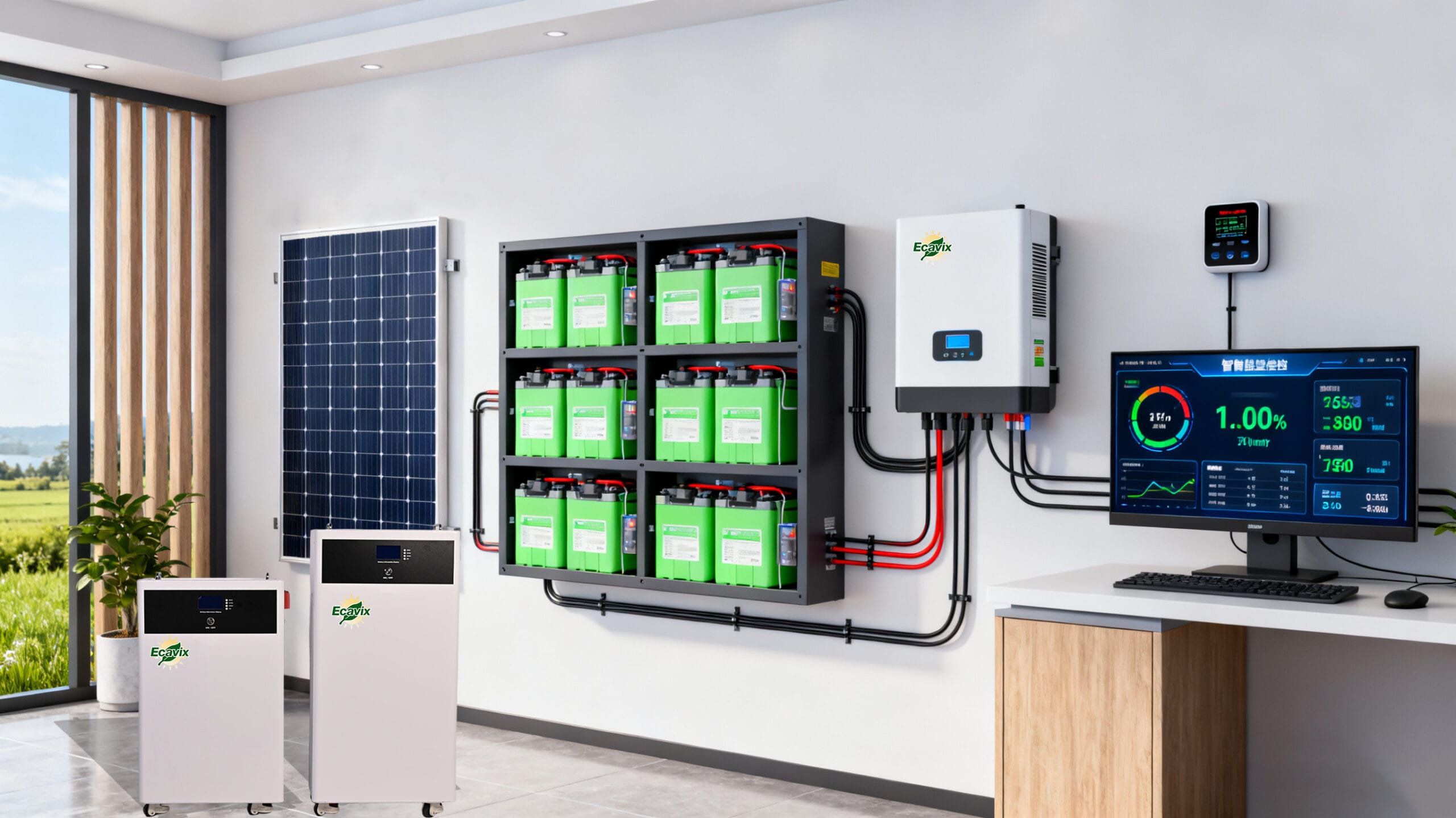 Solar Battery Installation: The Complete Guide for Homeowners - Ecavix